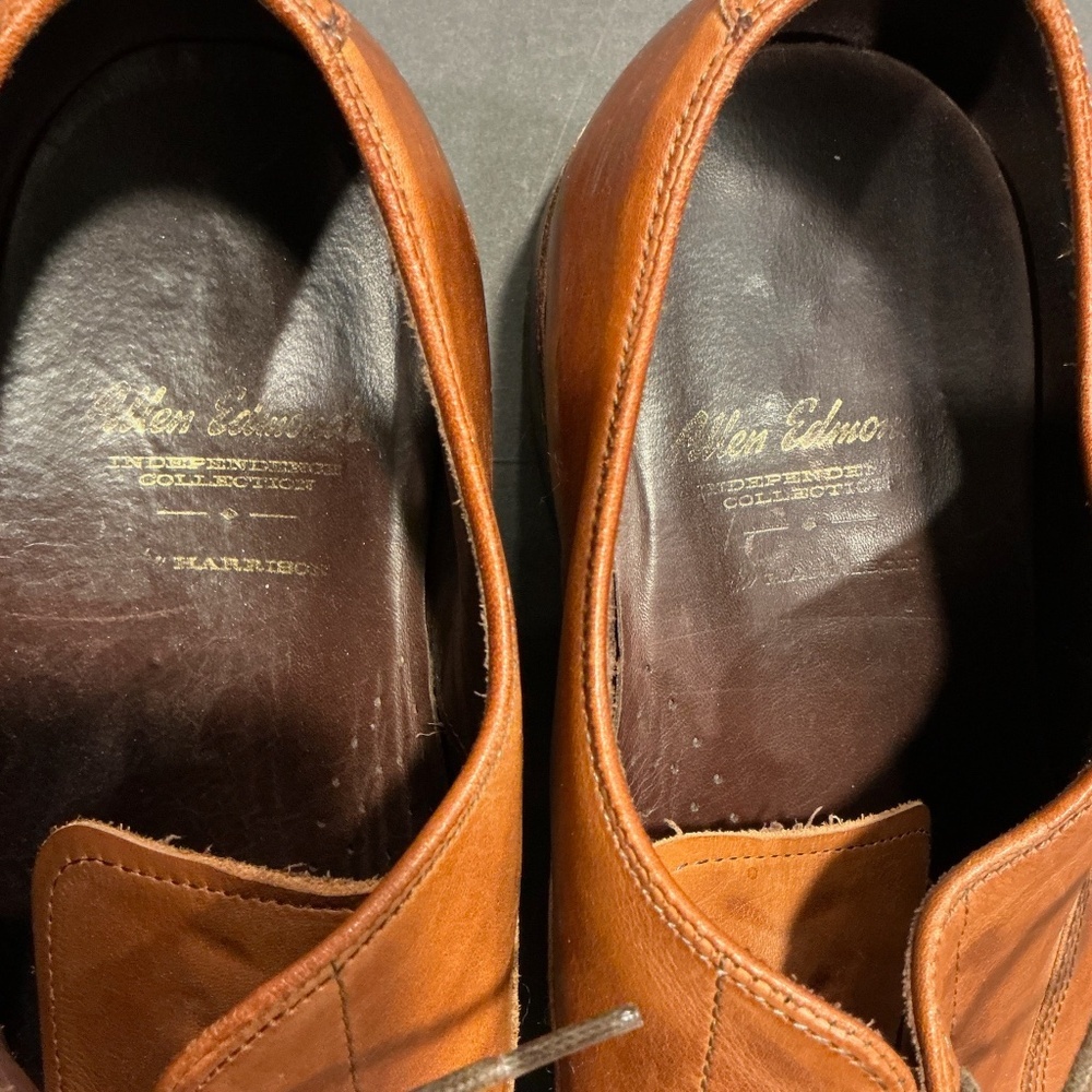 Allen Edmonds Park Avenue Brown Cap Toe Oxford Dress Shoes Men’s 12 - Picture 6 of 13